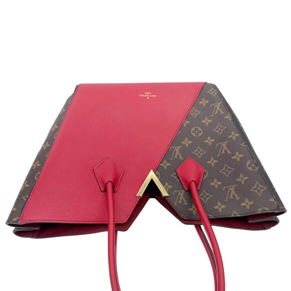 Louis Vuitton Kimono MM Monogram Canvas Tote Bag Red - Picture 4 of 12